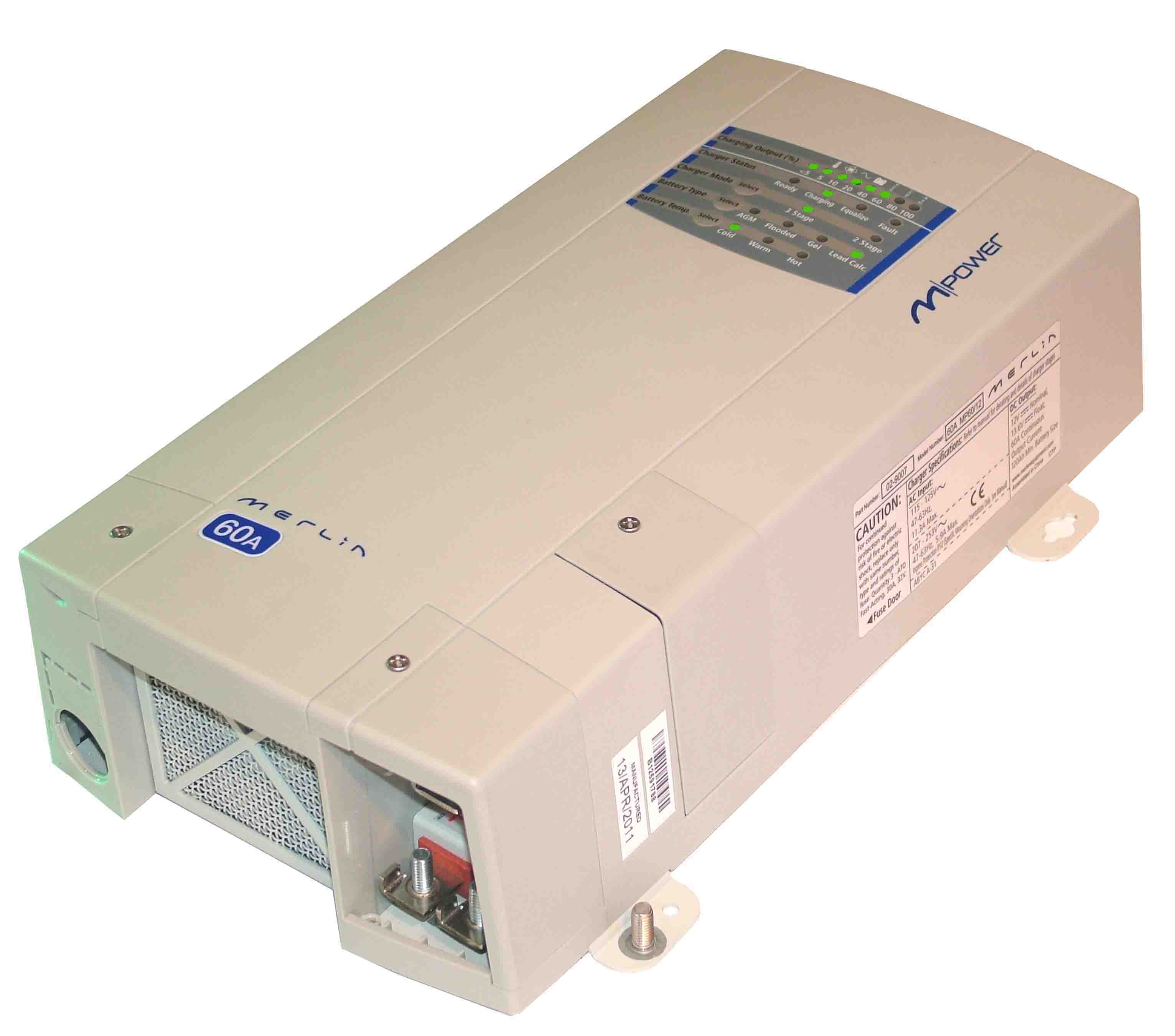 MERLIN M POWER BATTERY CHARGER 12V 60A